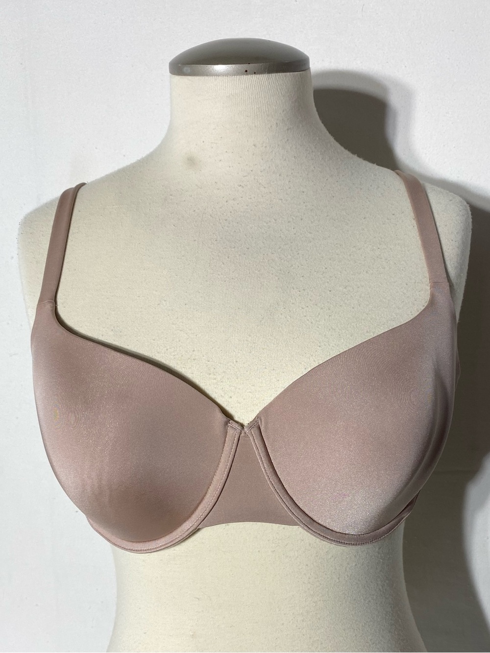 La Vie En Rose Nude Pink Full Coverage Underwire T Shirt Bra 36D